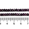 Natural Ruby Beads Strands G-P553-F01-03-5