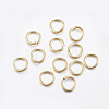 304 Stainless Steel Open Jump Rings X-STAS-L187-7x0.8mm-G-1