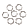Tarnish Resistant 304 Stainless Steel Open Jump Rings STAS-Q186-02-5x0.8mm-1