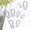 304 Stainless Steel Rock Climbing Carabiners STAS-UN0013-71P-5