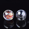 Round Handmade One Hole Blown Glass Globe Ball Bottles BLOW-R002-20mm-AB-2