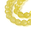 Imitation Jade Glass Beads Strands GLAA-T028-4mm-11J-4