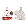 Christmas Alloy Enamel Pendants LS-ENAM-D050-13A-02P-1