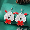 Personality Design Christmas Acrylic Dangle Earrings ID2724-4-1