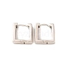 Brass Hoop Earrings for Women EJEW-U015-03P-1