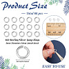 60Pcs 925 Sterling Silver Open Jump Rings STER-ME0001-13-2