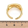 Rack Plating Brass Cuff Rings for Women RJEW-M028-69G-4