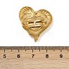 Heart 304 Stainless Steel Enamel Finger Rings for Women RJEW-G355-09G-7