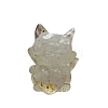 Resin Fox with Heart Display Decoration PW-WG24087-09-1