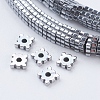 PVD Vacuum Plating Electroplate Non-magnetic Synthetic Hematite Beads Strands G-F534-C04-1