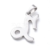 Non-Tarnish 304 Stainless Steel Pendants STAS-L210-06I-P-2