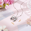 4Pcs 2 Colors 925 Sterling Silver Pin to Pendant Converter STER-BBC0009-17B-4