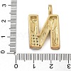 Brass Micro Pave Cubic Zirconia Pendants KK-B126-02G-N-3