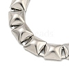 Non-Tarnish 304 Stainless Steel Square Link Chain Necklaces NJEW-S431-01P-2