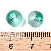 Frosted Baking Painted Glass Beads DGLA-N005-8mm-09-4