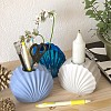 Shell Shape DIY Silicone Vase Molds PW-WG8A415-01-4