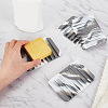 Marble Pattern Silicone Soap Dishes DIY-WH0430-018E-3