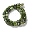 Natural Canadian Jade Beads Strands G-P497-01D-01-3