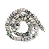 Natural Peace Jade Beads Strands G-B125-J01-01-3