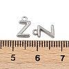 304 Stainless Steel Charms STAS-G356-08P-Z-3
