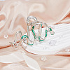 Snake Shape Alloy Claw Hair Clips AJEW-WH0001-62-3