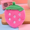 Fruit Pattern Plush Wallet Pocket KEYC-PW0008-006F-1