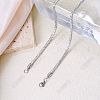 Fashionable Style 3mm Stainless Steel Wheat Chain Necklaces RG7928-2-1