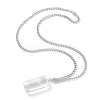 Dandelion Seed Wish Necklace for Teen Girl Women Gift NJEW-Z014-01P-2