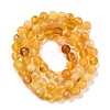 Natural Yellow Opal Beads Strands G-F770-C08-05-3