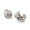 304 Stainless Steel European Style Clasps STAS-M112-04P-03-3