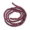 Natural Garnet Beads Strands G-H079-A01-02B-3