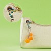 20Pcs 10 Styles Rainbow Color PVD Vacuum Plating Alloy Keychain Clasps JX114A-7