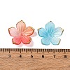 Transparent Acrylic Bead Caps TACR-P011-03G-3