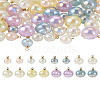 Craftdady 64Pcs 8 Style ABS Plastic Imitation Pearl Charms PACR-CD0001-03-20