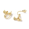 Brass Screw Clip-on Earrings EJEW-Q782-02G-2