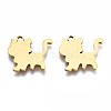 201 Stainless Steel Charms STAS-S110-094G-1