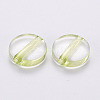 Transparent Acrylic Beads TACR-S154-09A-83-2