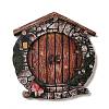 Miniature Wooden Garden Door MIMO-PW0001-172N-1