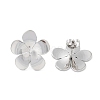 Non-Tarnish 304 Stainless Steel Stud Earrings EJEW-P258-16P-1