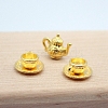 Alloy Teapot & Tea Cup Set Model PW-WG77700-01-1