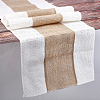 Fingerinspire Burlap Table Runner for Dining Table DJEW-FG0001-02-6