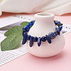 Kissitty 4 Strands 4 Style Natural Lapis Lazuli Beads Strands G-KS0001-12-11