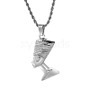 Non-Tarnish Stainless Steel Pendant Necklaces TD1825-2-1