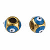 201 Stainless Steel Enamel Beads STAS-N087-59-06G-2