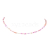 Glass Seed Beaded Necklace NJEW-JN04360-4