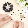 Olycraft 240Pcs 6 Styles Natural Lava Rock Beads G-OC0004-52-3