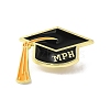MPH Graduation Caps Enamel Pins JEWB-M042-08C-1