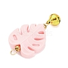 5Pcs Food Grade Eco-Friendly Silicone Pendants PALLOY-JF04549-01-4