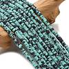 Dyed Synthetic Turquoise Beads Strands G-Z089-A04-H-2