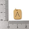 304 Stainless Steel Charms STAS-R001-01G-A-3